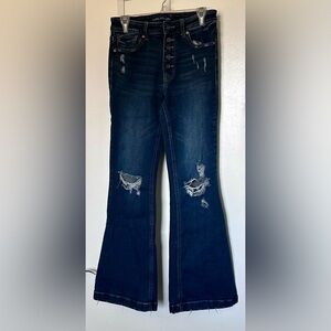 Maurices High Rise Flare Jeans